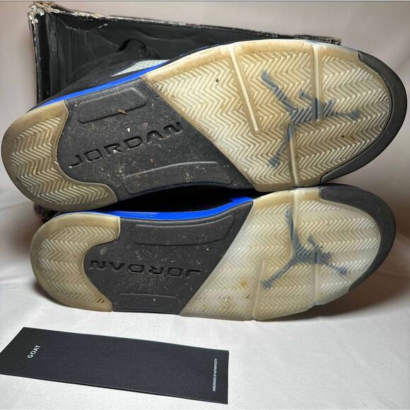 Size 14 - Nike Air Jordan 5 Retro Racer Blue Men's Shoes - Picture 6 of 10